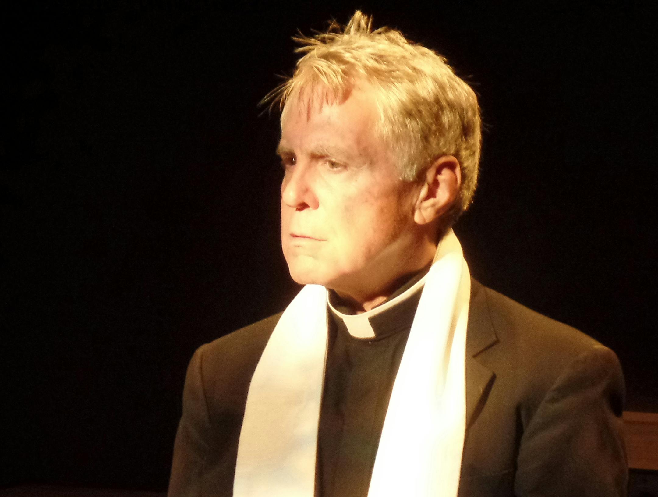 John Woehrle as Father Daniels in &#x201c;Trust.&#x201d;