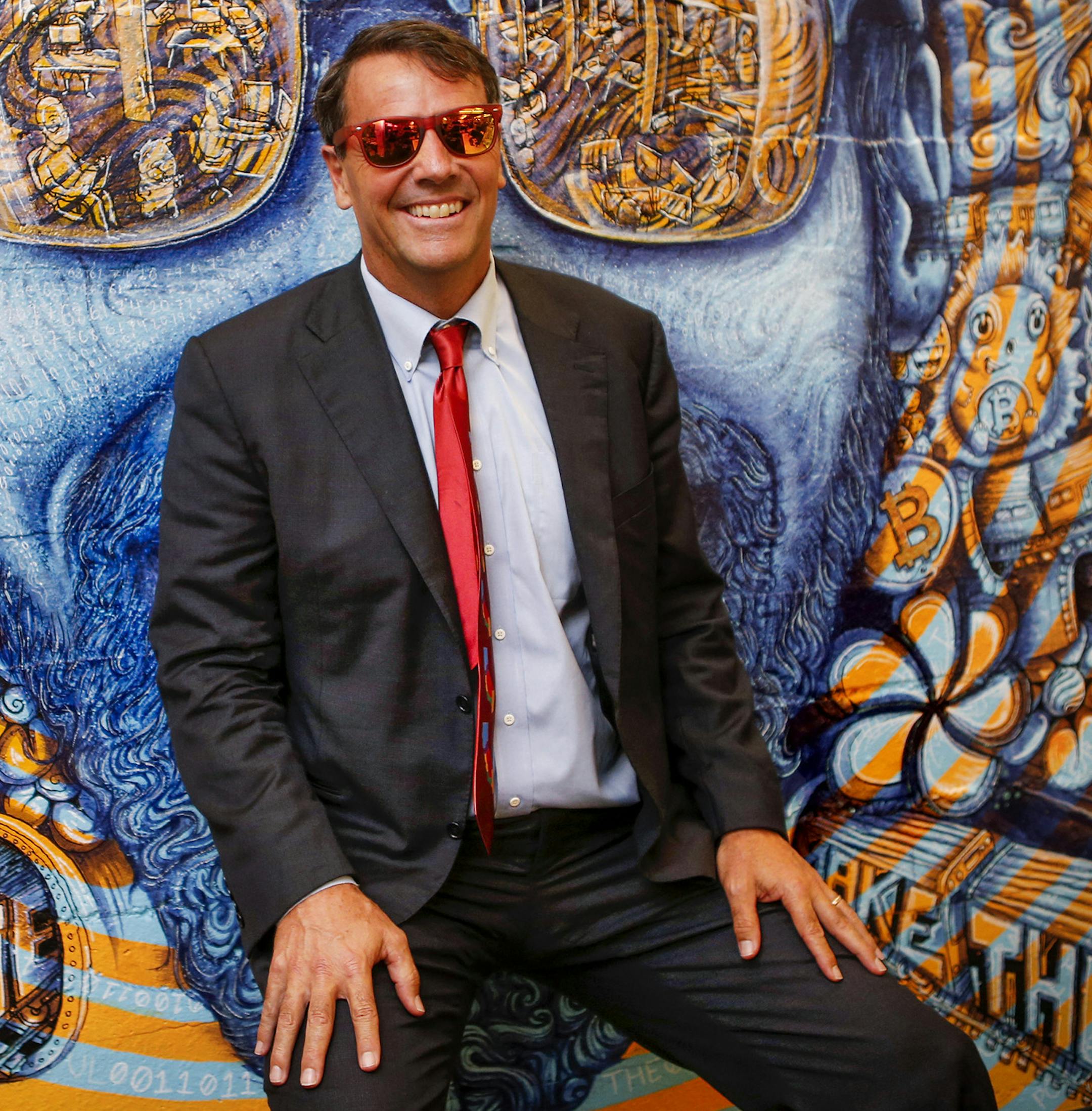 Venture capitalist Tim Draper is the man behind a controversial plan to divide California into three states. (John Green/Bay Area News Group/TNS) ORG XMIT: 1233422