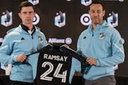 Minnesota United coach Eric Ramsay, left, and chief soccer officer Khaled El-Ahmad are both multilingual.