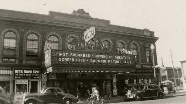 The front of the Uptown Theatre in 1929. Photo by University of Minnesota's Northwest Architectural Archives.