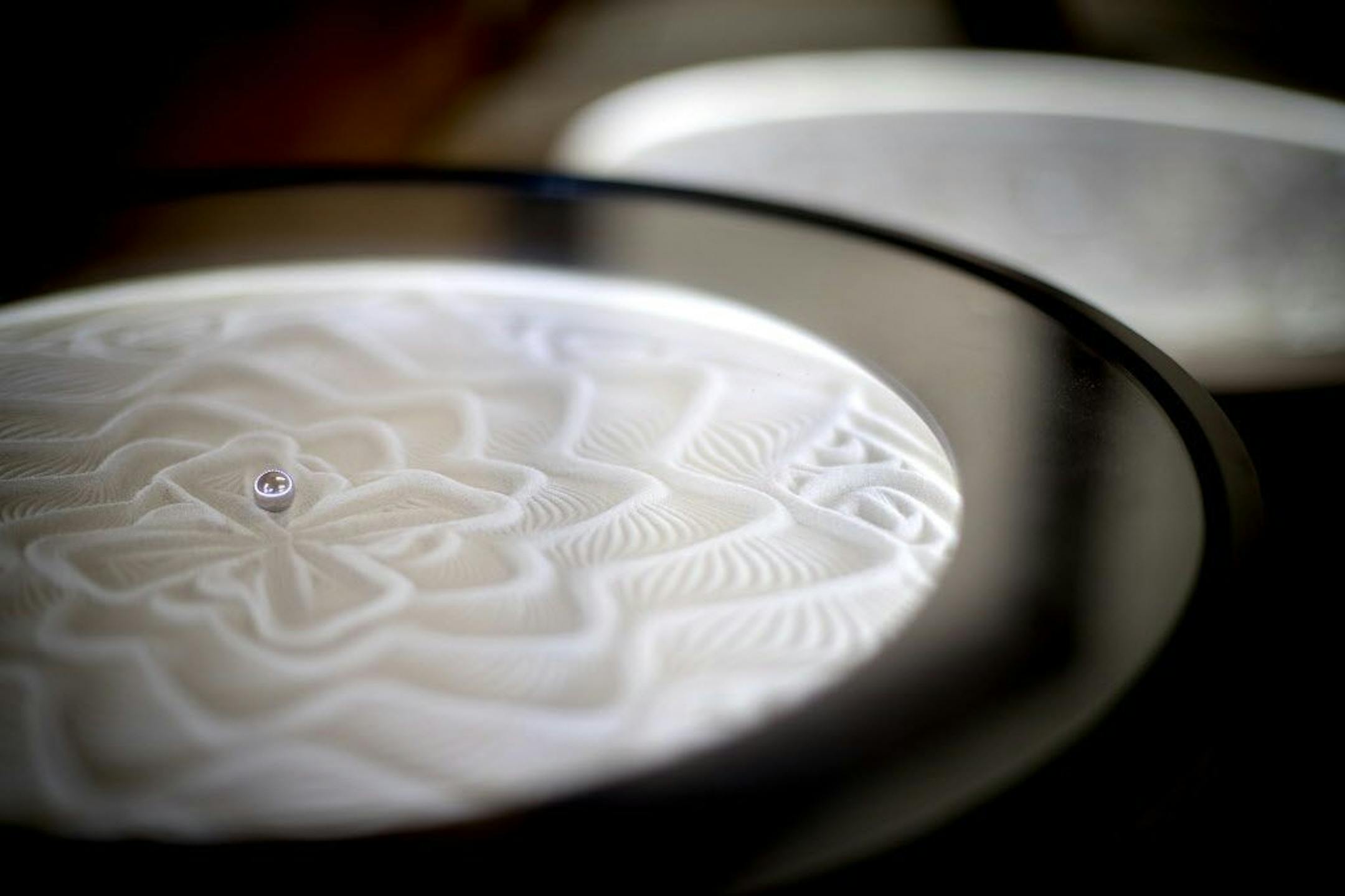 Bruce Shapiro's latest project is a computer-controlled, magnet-driven steel ball that endlessly traces intricate designs and images on a table covered with sand. Shapiro went on Kickstarter last fall with a goal of raising $50,000 to start producing the tables. Instead, people around the world pledged $1.9 million for a chance to be one of the first to get Shapiro's "Sisyphus" creation.