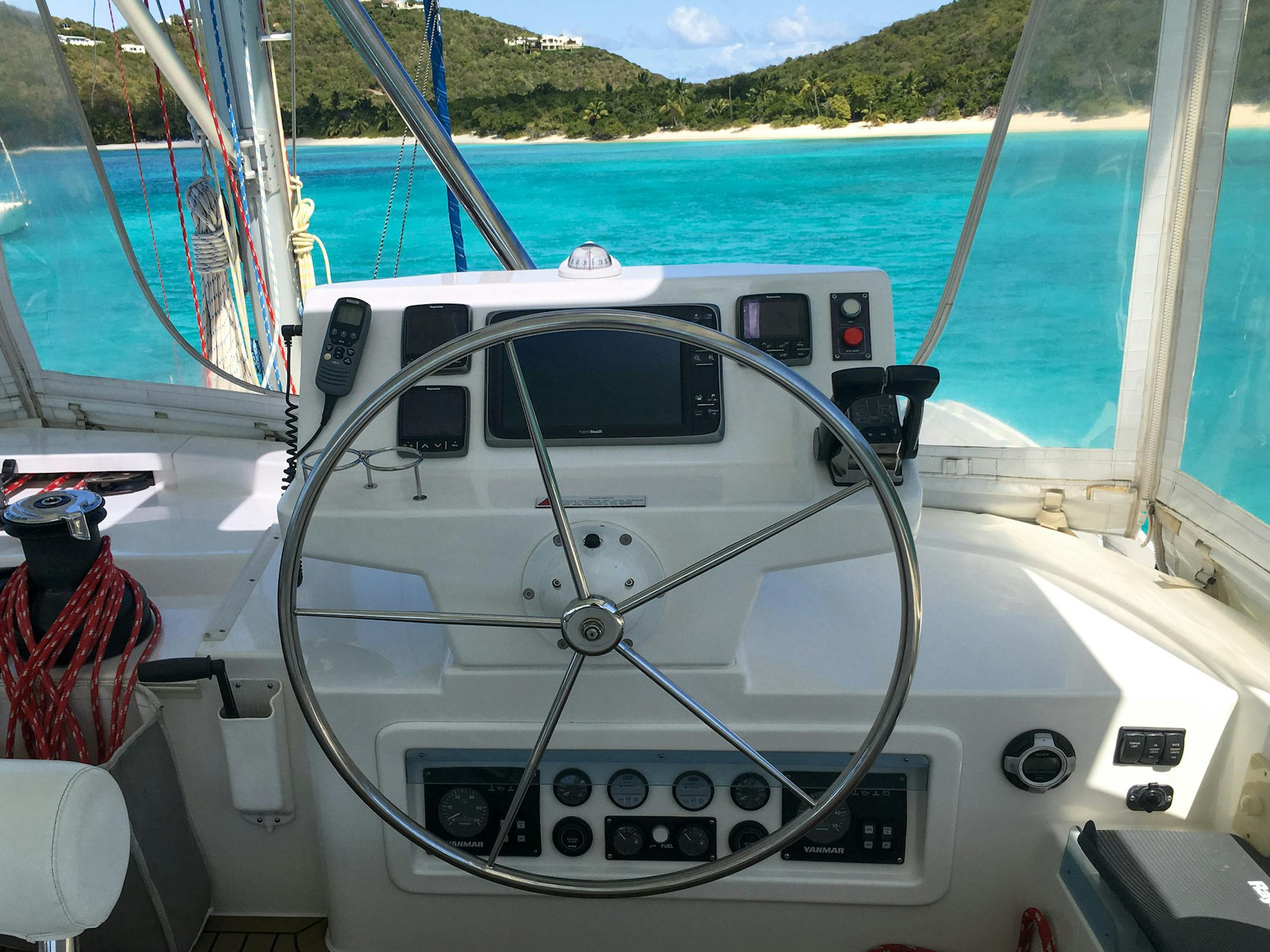 You can leave the driving to a professional when you charter a captain and crew. (Hillary Richard/For the Chicago Tribune/TNS)