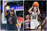 LSU’s Angel Reese and Iowa’s Caitlin Clark became the talk of the sports world this week. 