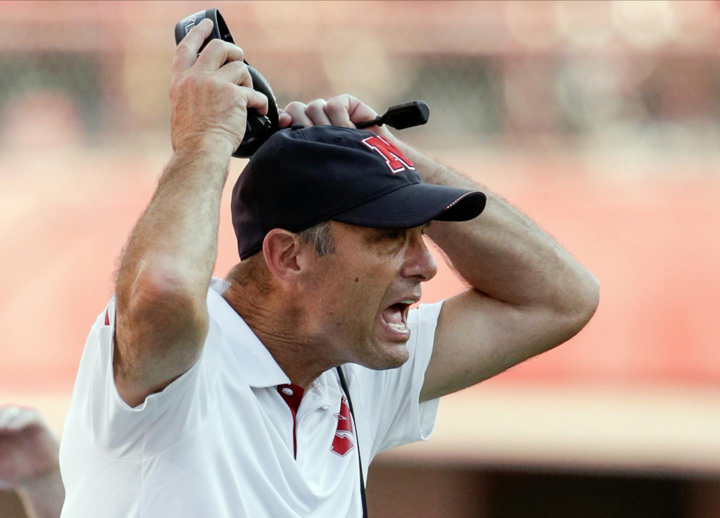 Fired Nebraska head coach Mike Riley