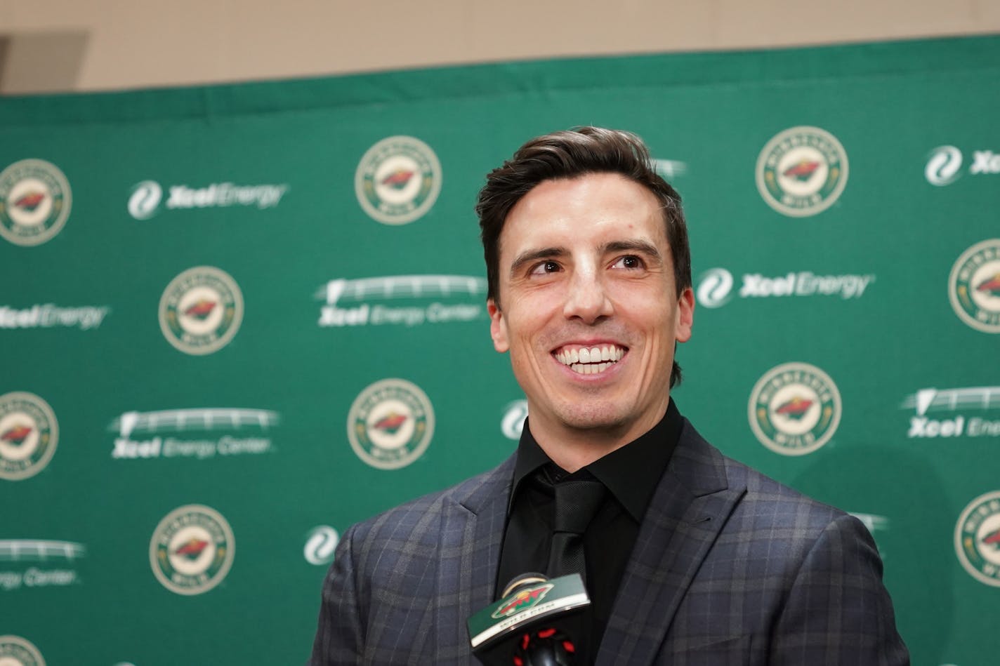 New Wild goalie Marc-Andre Fleury spoke at a pregame press conference. The Minnesota Wild hosted the Vegas Golden Knights at the Xcel Energy Center, Monday, March 21, 2022, St. Paul, Minn. ] GLEN STUBBE • glen.stubbe@startribune.com