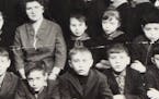 Mark Stipakov, second from right, second row, a real estate agent in Plymouth, went to grade school with Russian President Vladimir Putin, third from 