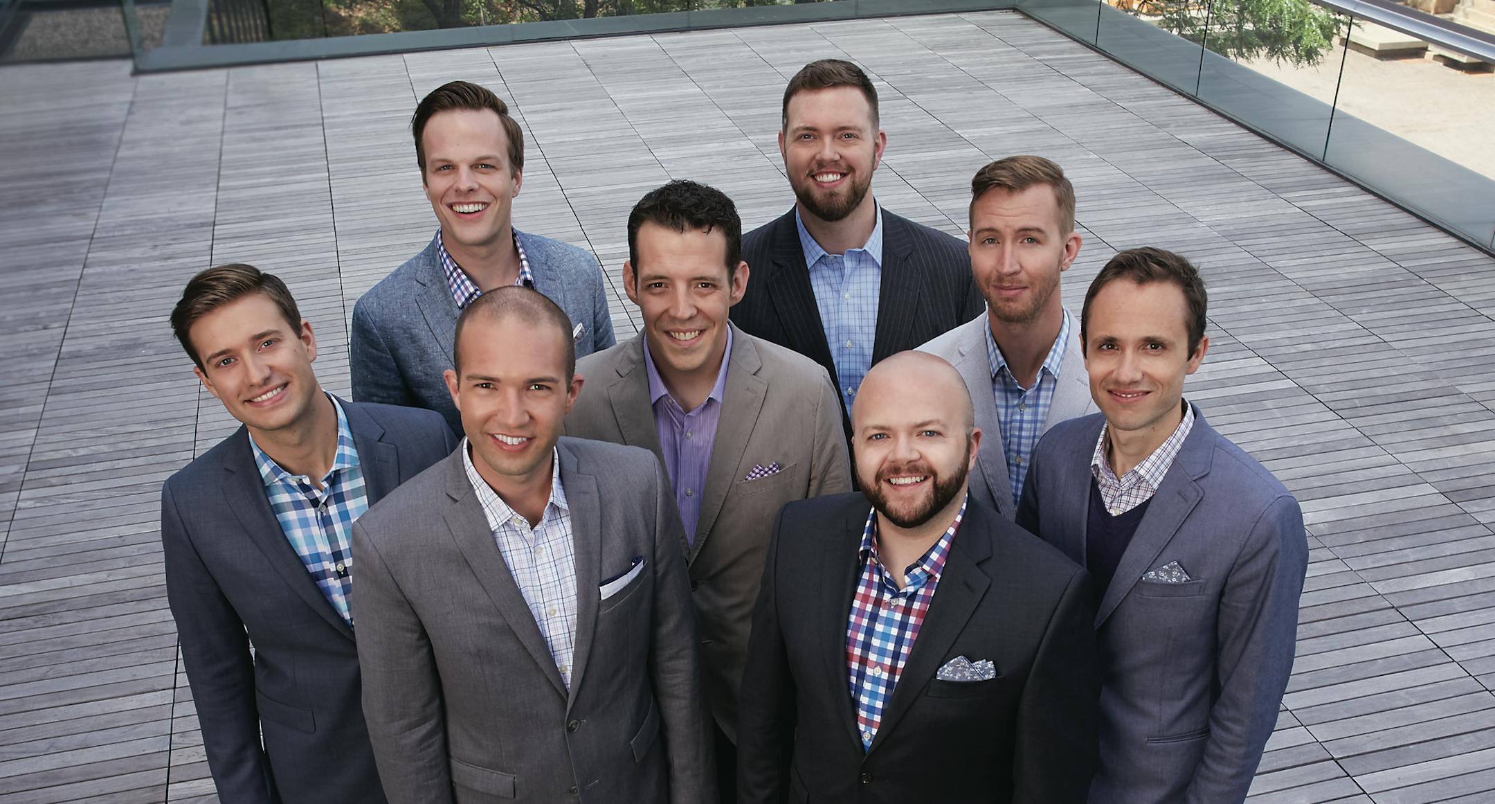 Photo by Curtis Johnson. Cantus vocal ensemble.
