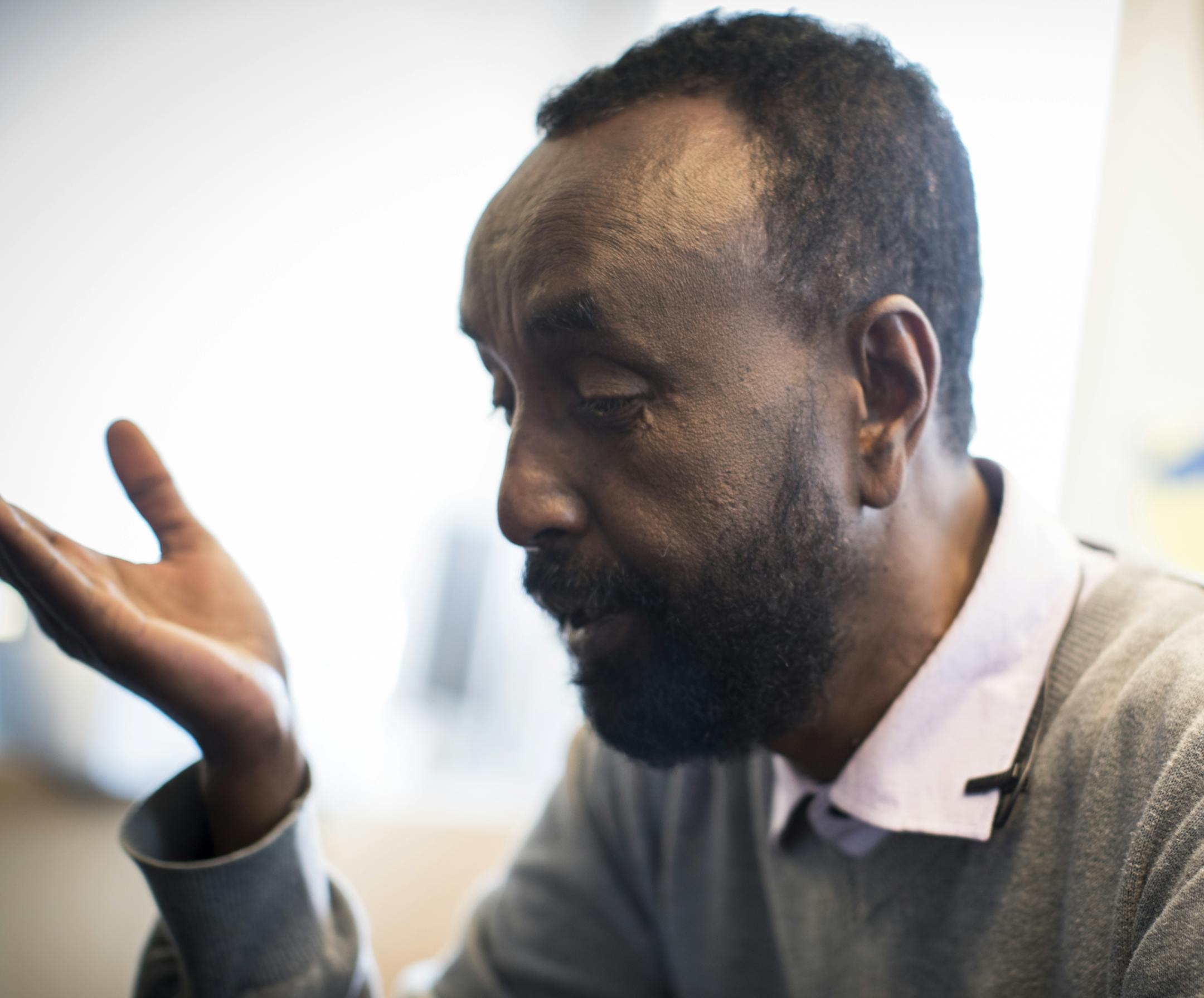 A DAUGHTER LOST: Mohamoud Abdullahi said his daughter went to Syria despite &#x201c;all my efforts&#x201d; to stop her.