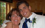Colleen Ronnei and her son, Luke, 20, who died in January of a drug overdose.