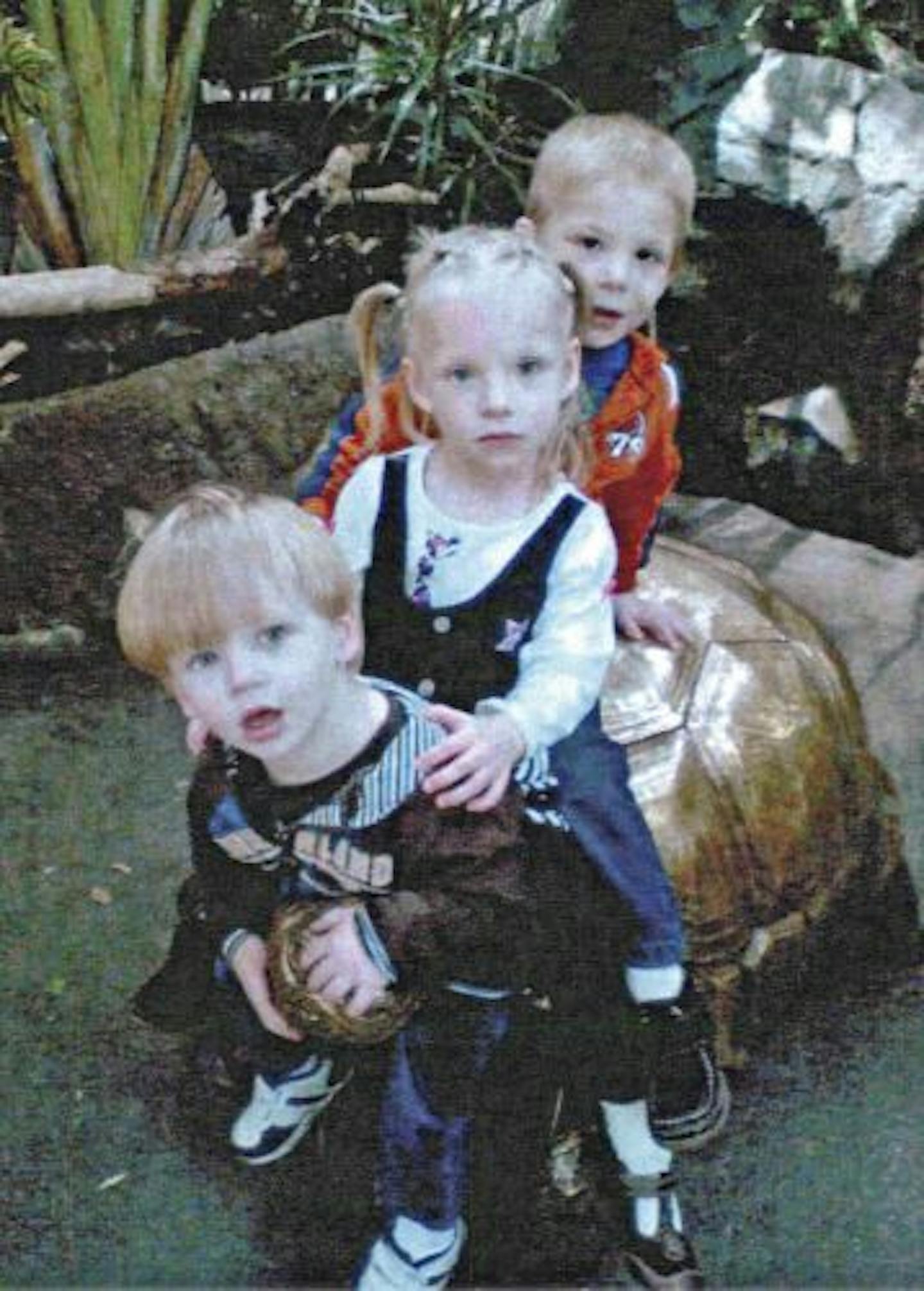 Provided family photo Austin Wayne Andrew Gervais - Hjellming, Aliciah Monae Karen Presley Gervais - Hjhellming, and Colten Rylan Robert Gervais, all died in the fire April 02 2010,