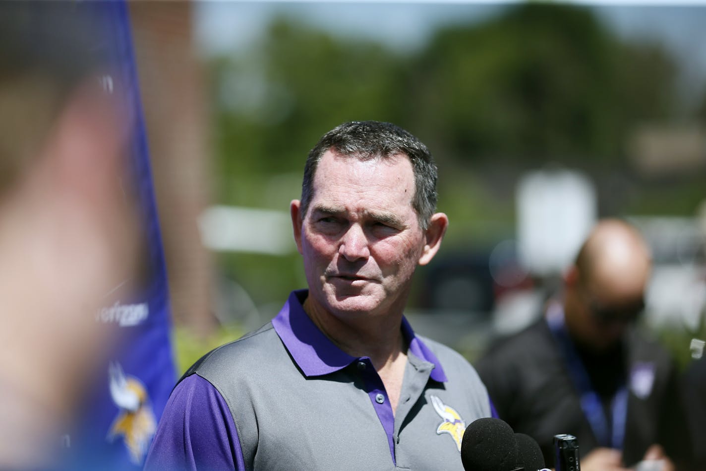 Vikings head coach Mike Zimmer