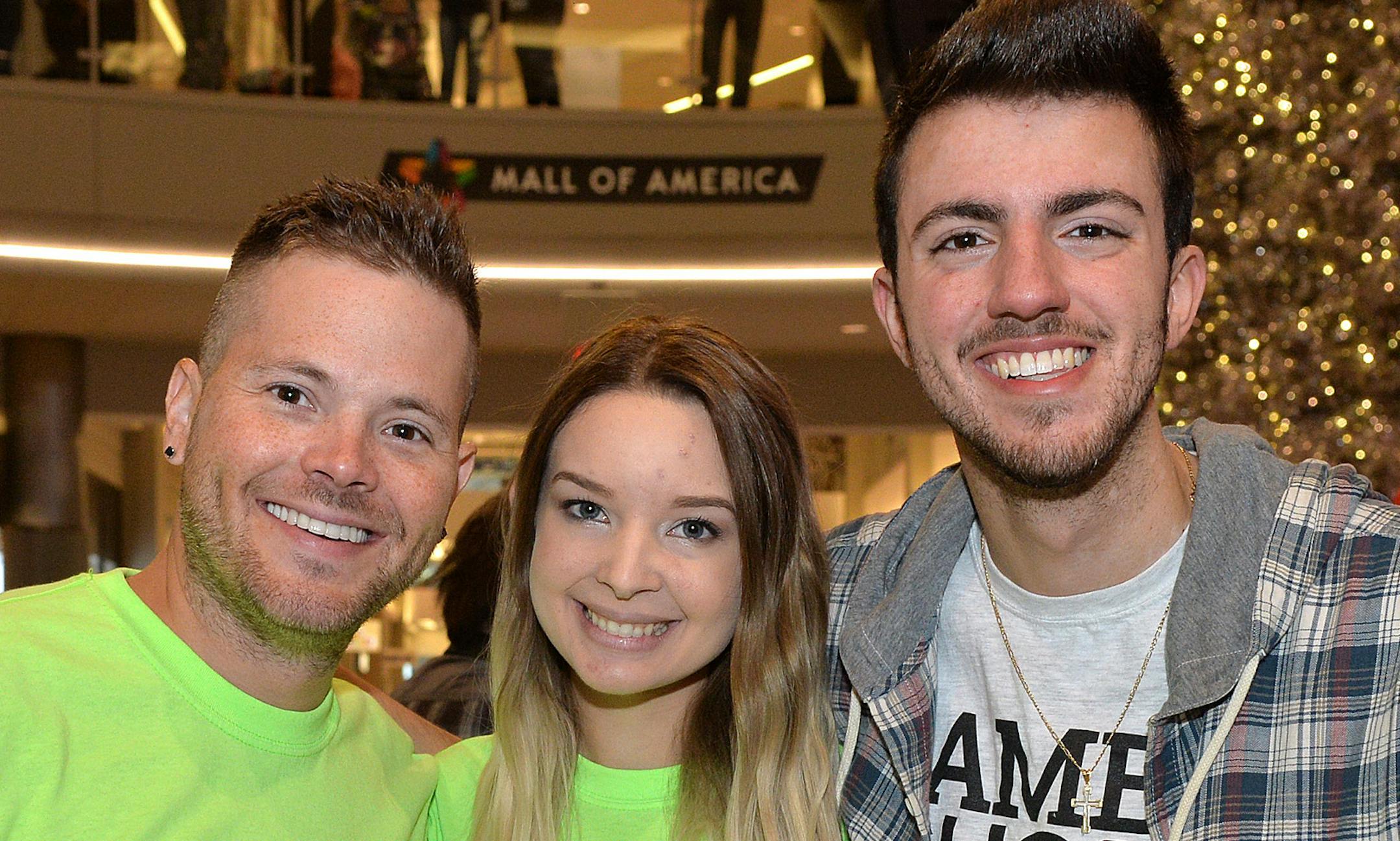 Hosts and KDWB personalities Lucas, Raven and Jordan.