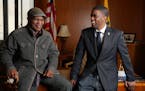 St. Paul Mayor Melvin Carter III and his father, Melvin Whitfield Carter Jr., spoke about their relationship and careers at the mayor’s office in St