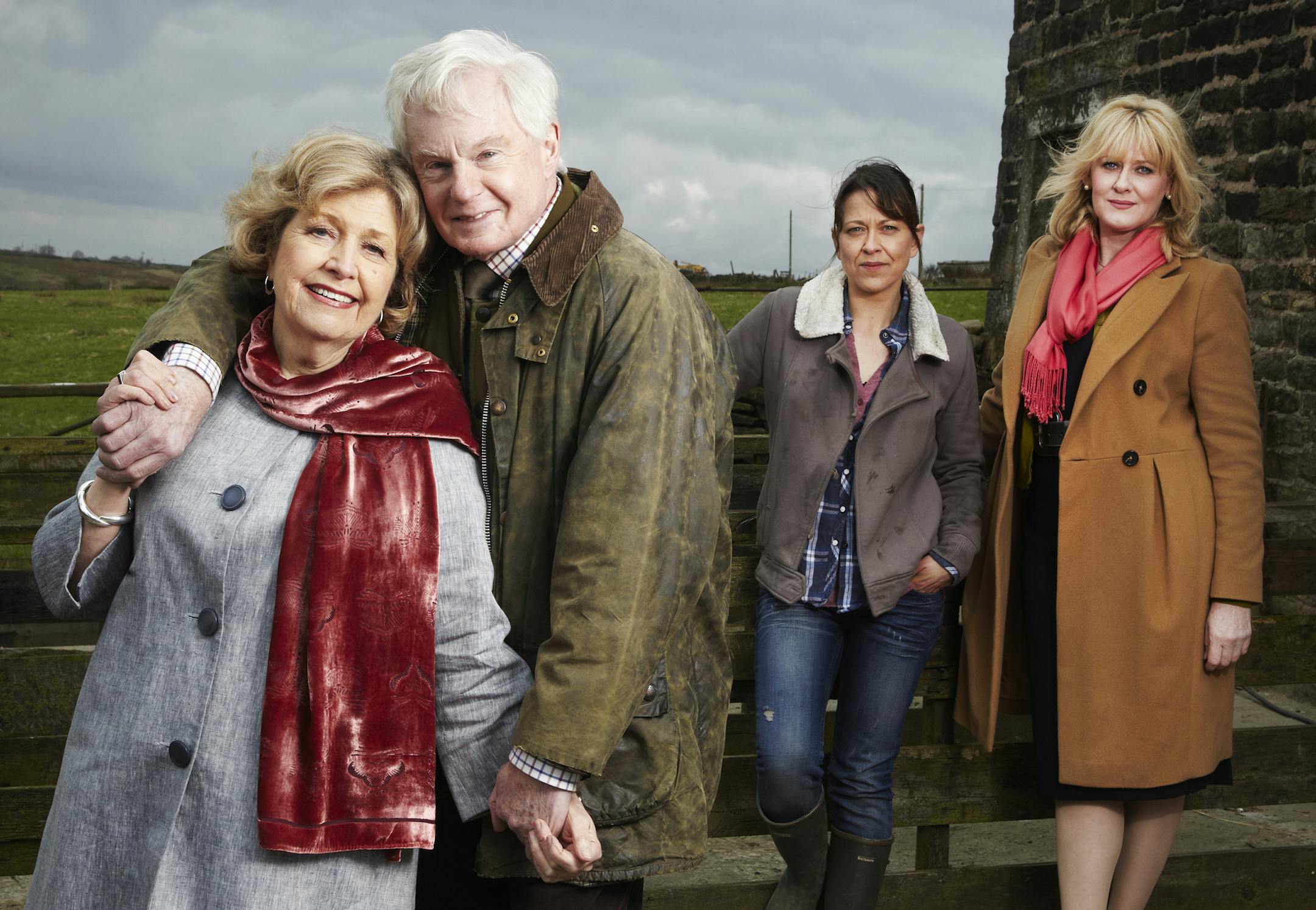 From left, Anne Reid, Derek Jacobi, NICOLA WALKER and SARAH LANCASHIRE in "Last Tango in Halifax."