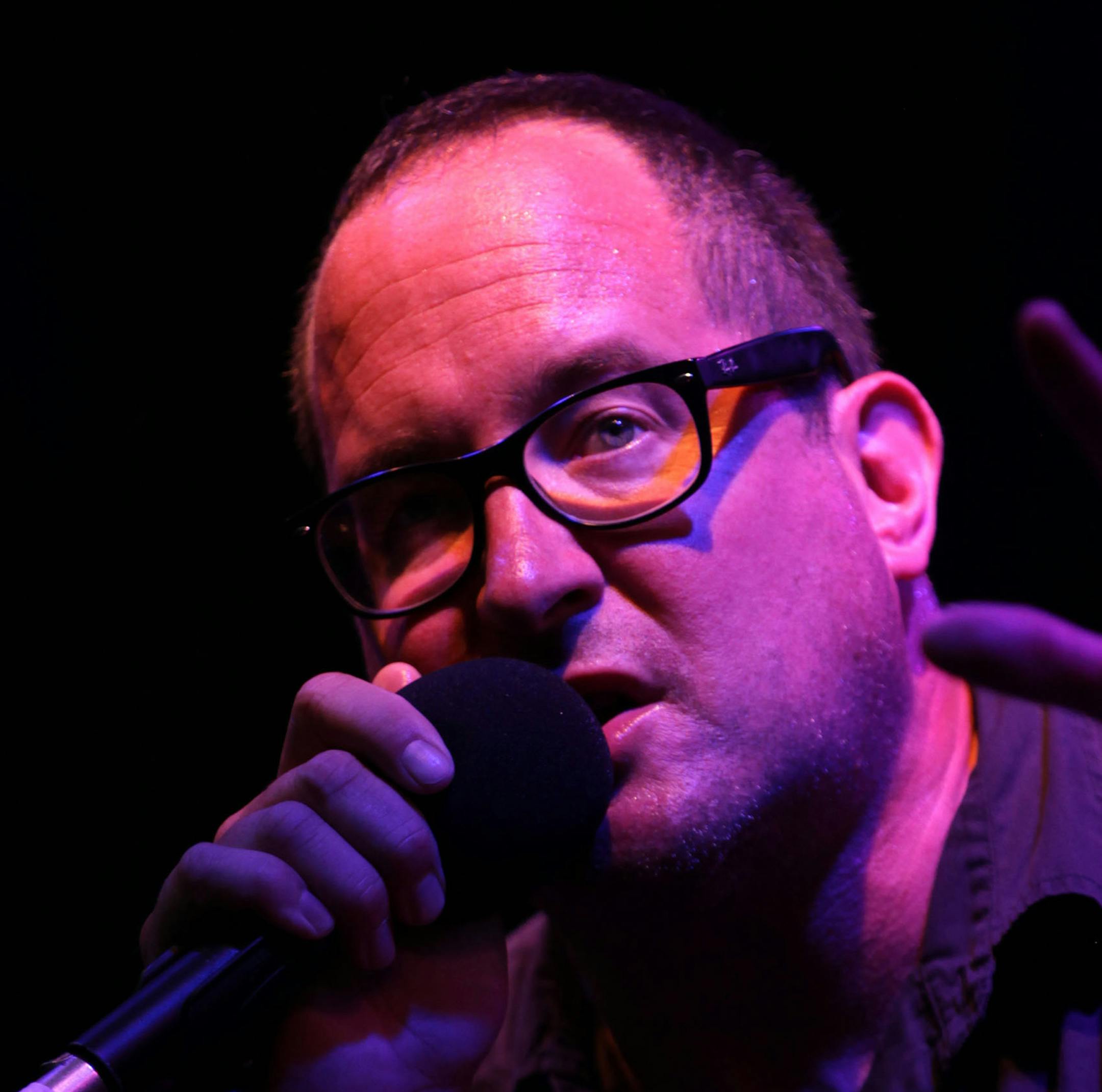Craig Finn provides the vocals for The Hold Steady during the concert Saturday night at the Minnesota Zoo.] The Hold Steady performed on Saturday night at the Minnesota Zoo as a part of Music in the Zoo. The Hold Steady are originally from Minneapolis and have released six studio albums, the most recent being "Teeth Dreams." MONICA HERNDON monica.herndon@startribune.com Apple Valley, MN 07/5/2014 ORG XMIT: MIN1407052327360997