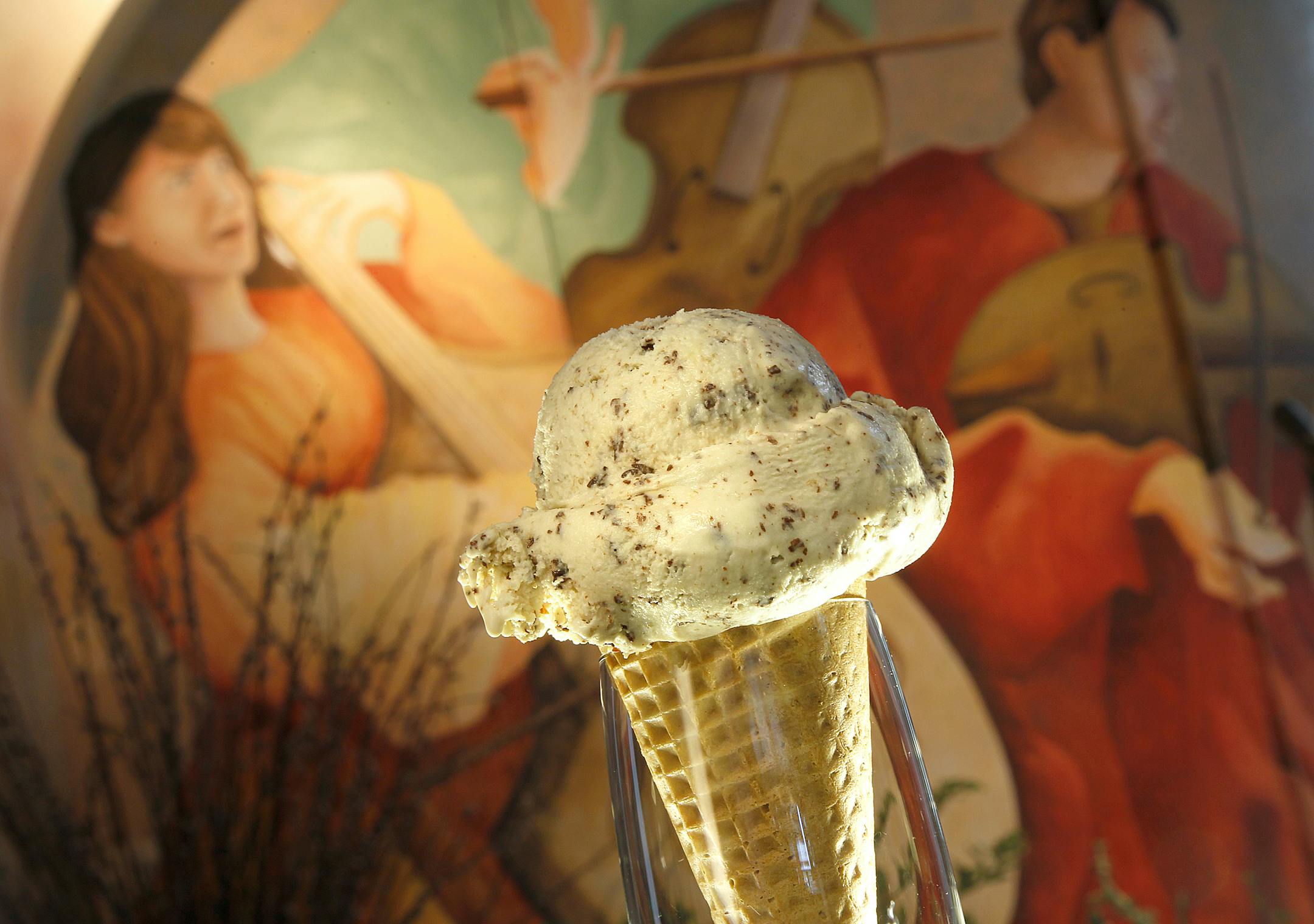 Ice cream at Crema Cafe