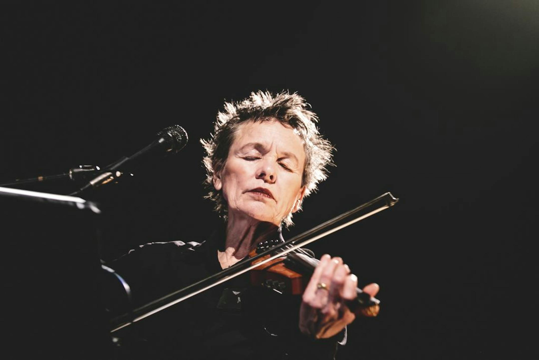 Laurie Anderson's new album "Landfall," about superstorm Sandy, features the Kronos Quartet.