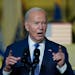 President Joe Biden delivers remarks on his "Investing in America agenda" at Gateway Technical College, Wednesday, May 8, 2024, in Sturtevant, Wis.