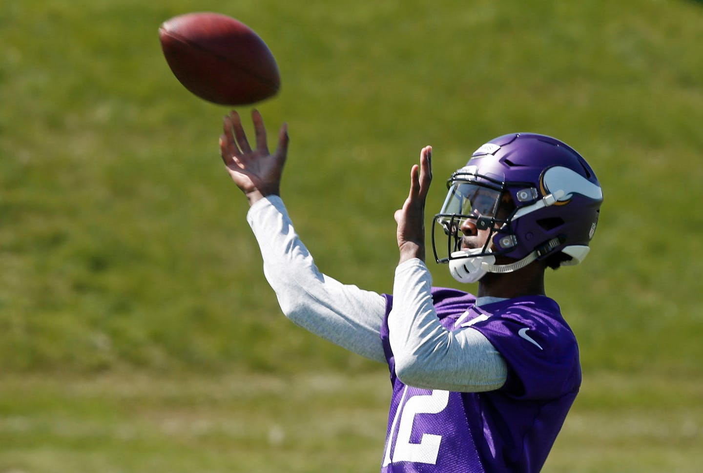 Vikings rookie wide receiver Rodney Adams