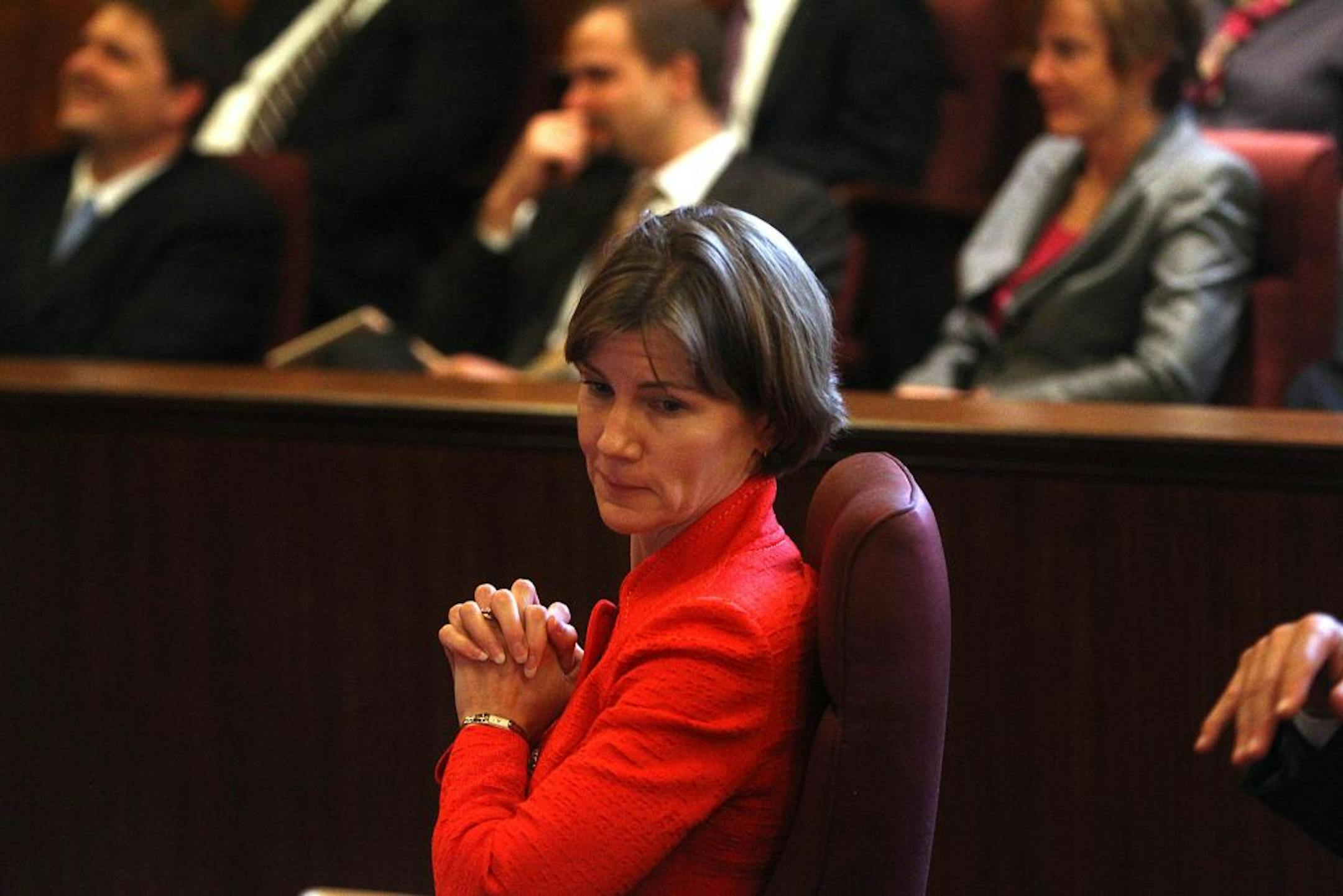 Attorney General Lori Swanson said too many people depend too heavily on state government to allow all spending to stop over the budget disagreement between the governor and Legislature. She said Judge Kathleen Gearin should order that money be spent on core functions at the direction of a special master.
