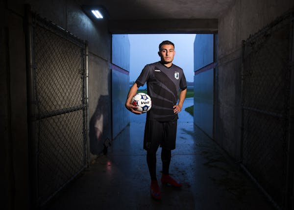 Profile of top United soccer player Miguel Ibarra ] Brian.Peterson@startribune.com Blaine, MN - 5/26/2015