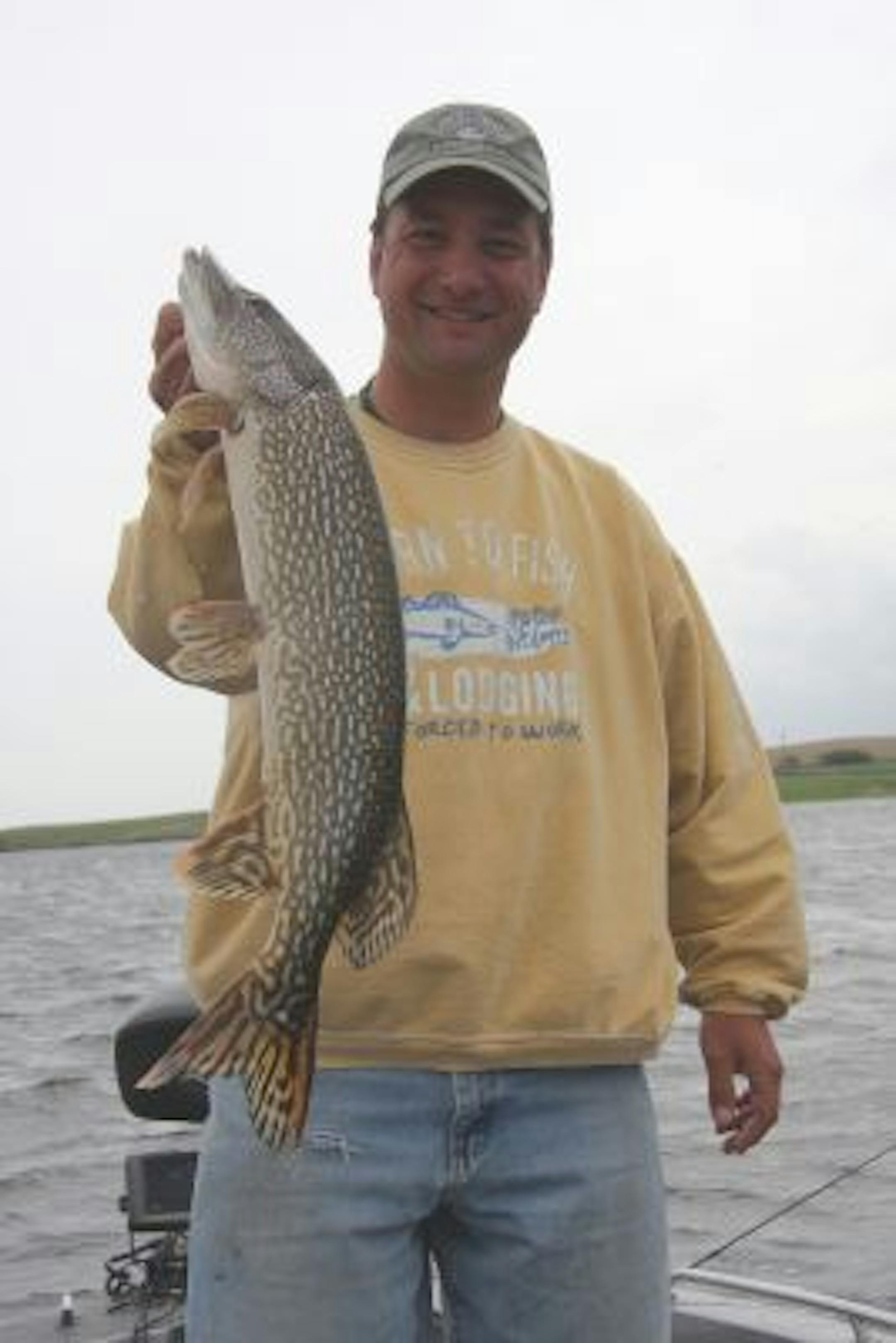 Guide Aaron McQuoid knows how to find northerns lots bigger than this one