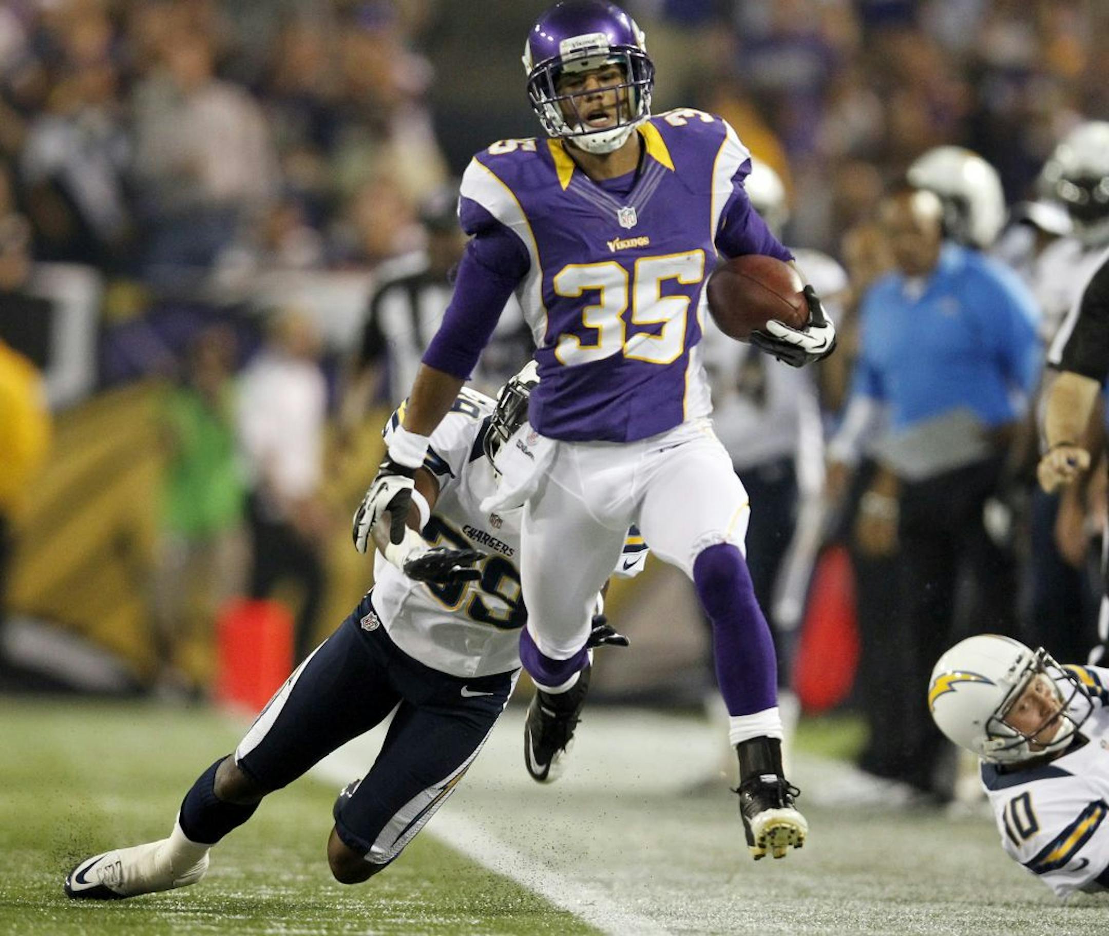 Vikings cornerback Marcus Sherels