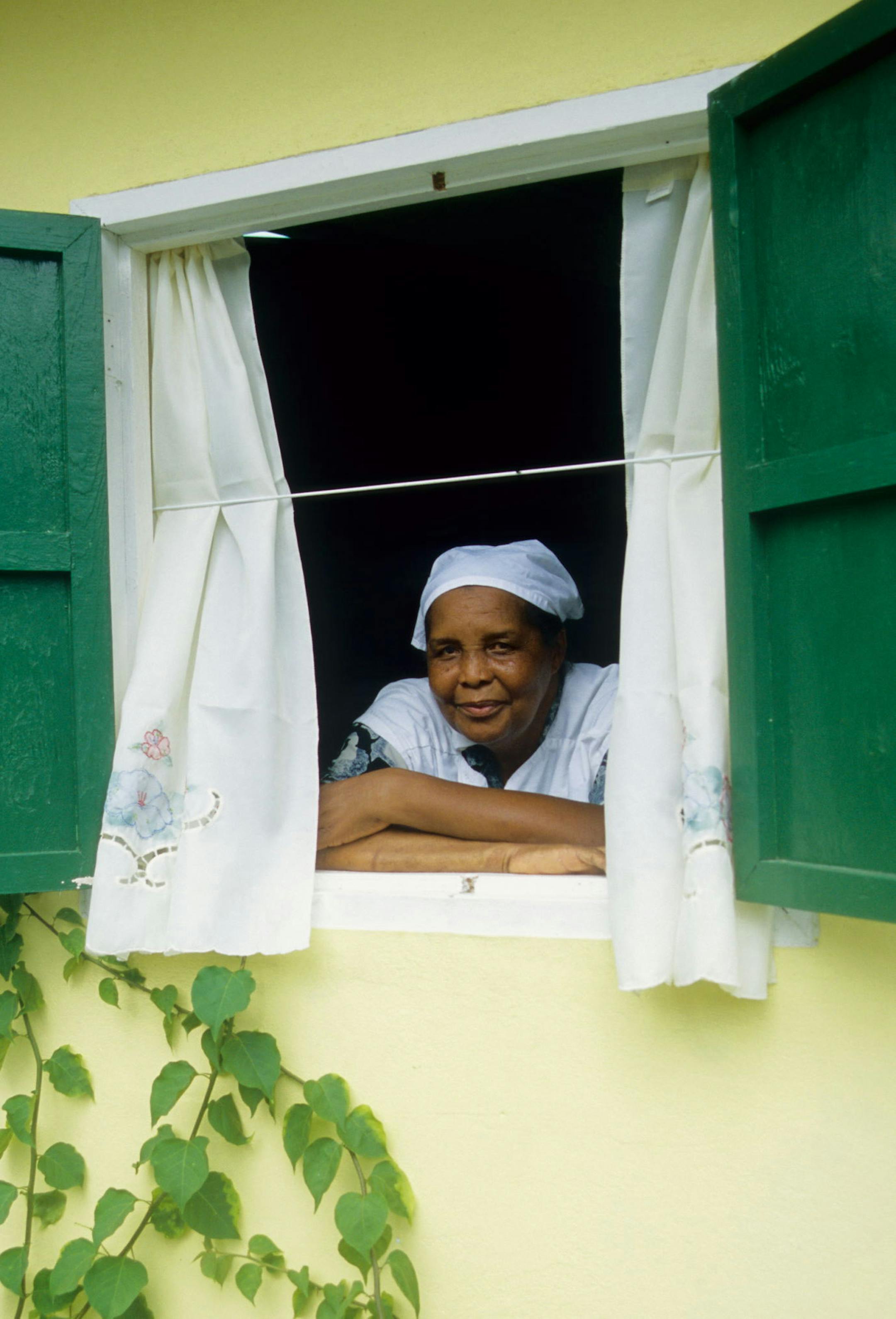 Chef Jemma at Jemma's Treehouse Restaurant, Speyside, Tobago.