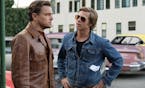 Rick Dalton (Leonardo DiCaprio), left, and Cliff Booth (Brad Pitt) in "Once Upon a Time in Hollywood." (Columbia Pictures/TNS) ORG XMIT: 1533064