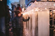 Now that the 100-foot ice bar in downtown Minneapolis is done, St. Paul is ready to build its own — at 10 different bars in the city.