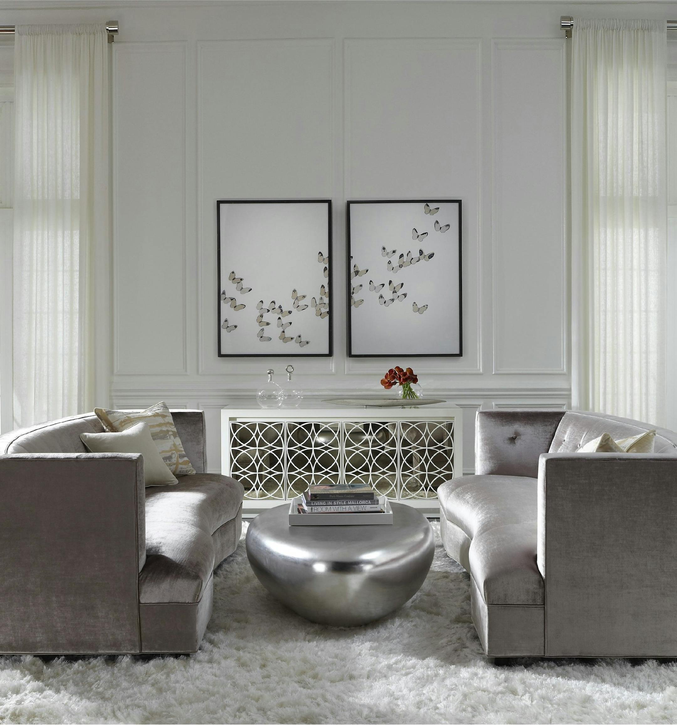 Dumont Sofas in Boden-Taupe (sofa and fabric both new for Spring 2014). (Courtesy Mitchell Gold + Bob Williams/MCT) ORG XMIT: 1150628