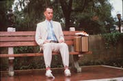 Tom Hanks in the 1994 movie "Forrest Gump."