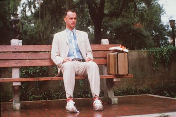 Tom Hanks in the 1994 movie "Forrest Gump."