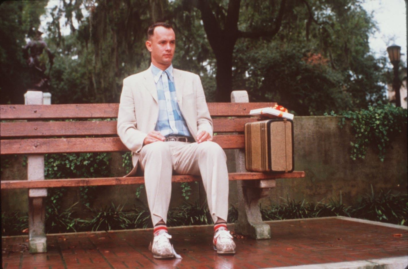 Tom Hanks in the 1994 movie "Forrest Gump."