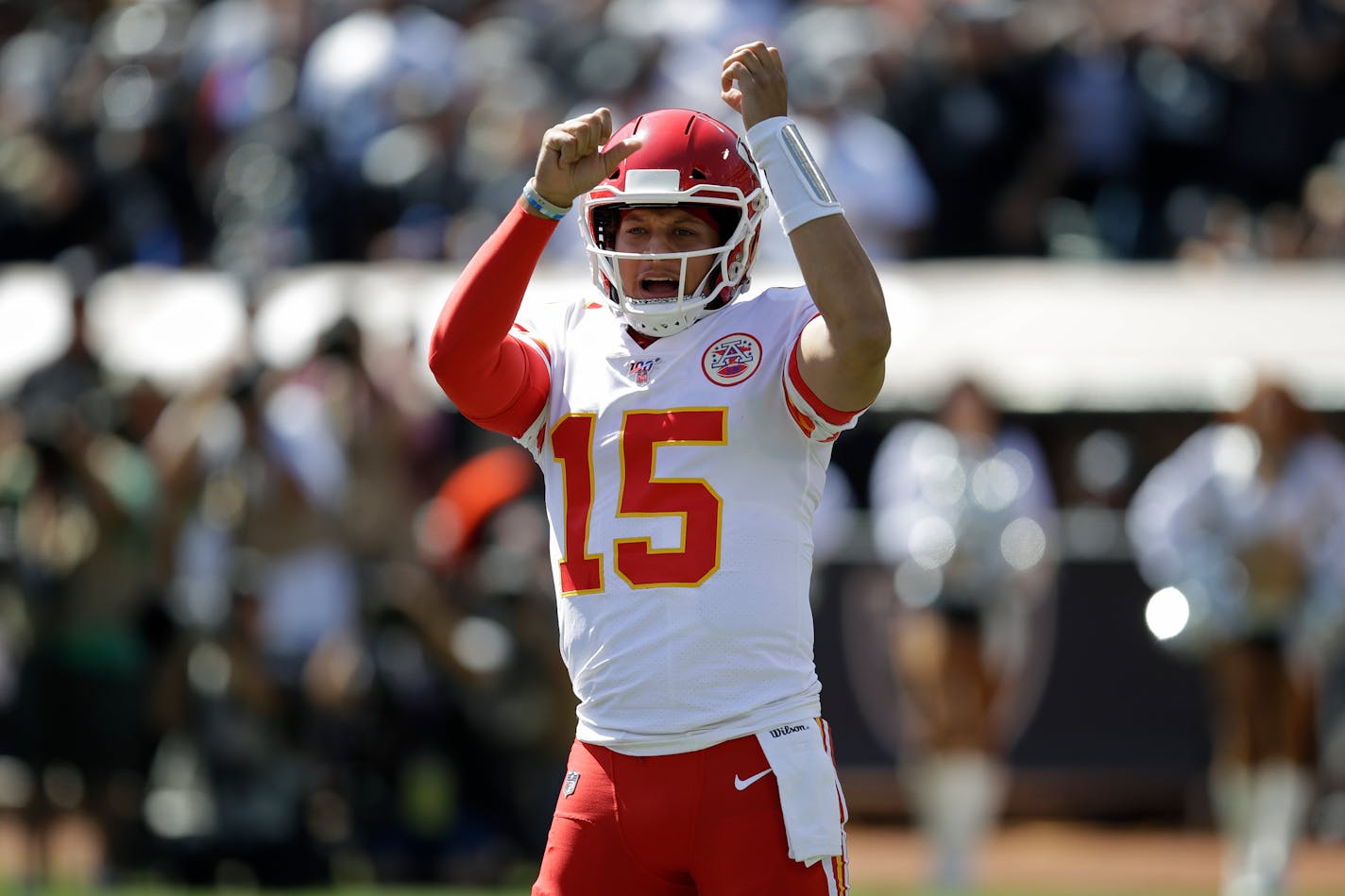 Kansas City Chiefs quarterback Patrick Mahomes