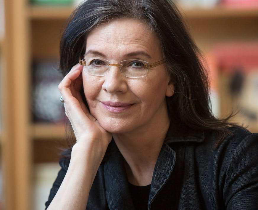 A portrait of Louise Erdrich at her bookstore, Birchbark Books, in Minneapolis, Minn., on Thursday, May 5, 2016. Her latest and 15th novel, "LaRose," reflects her experience of family and resilience.