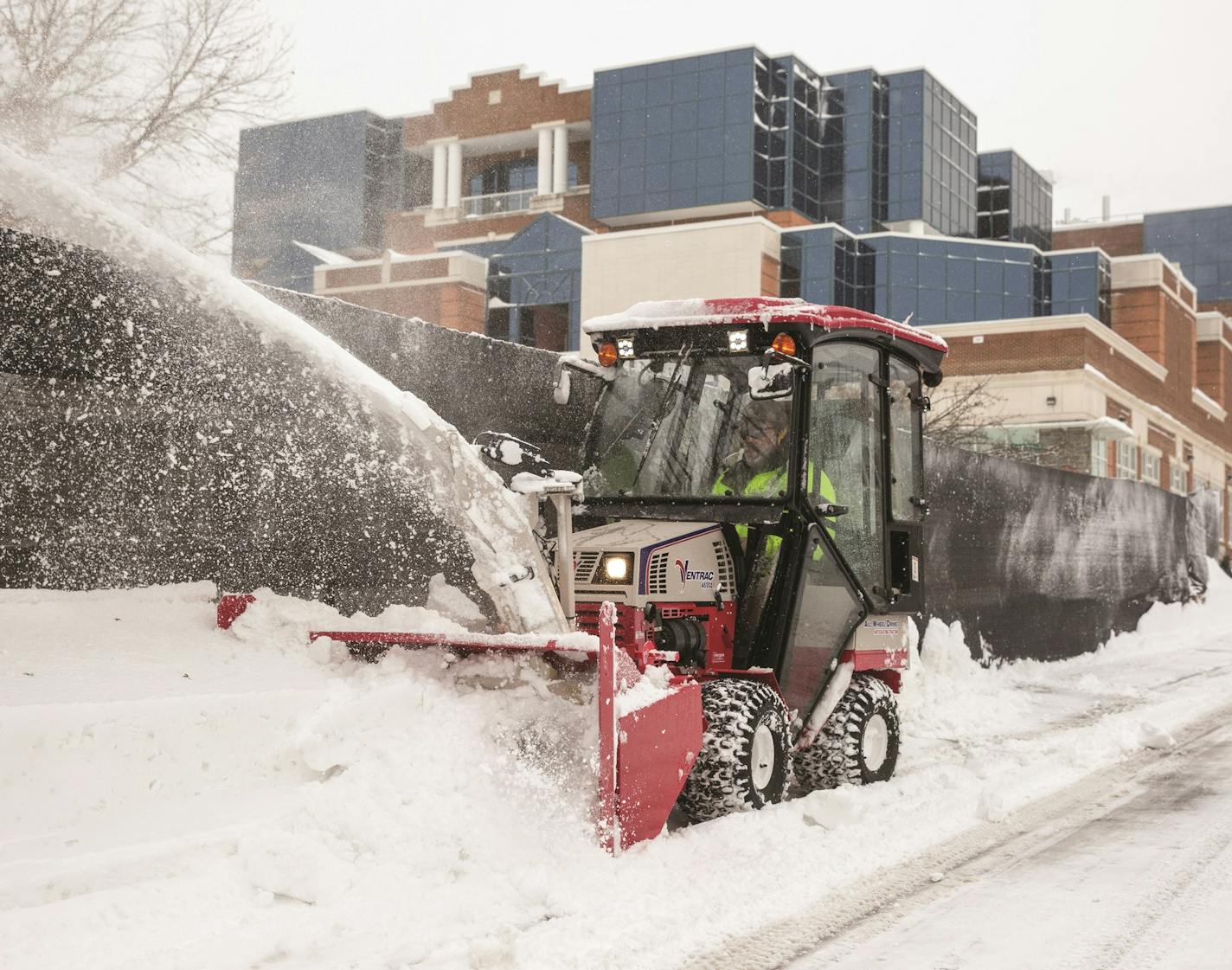 Bloomington-based Toro, an active acquirer in recent years, will spend $167.5 million to broaden its portfolio of snow- and ice-management products this year through the acquisition of Ohio's Venture Products, which manufacturers tractors and attachments under the Ventrac brand. Photo: Toro