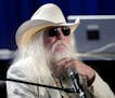 Rock and Roll Hall of Fame member Leon Russell discusses his career in music at the Grammy Museum on Oct. 28, 2015 in Los Angeles. (Brian Cahn/Zuma Pr