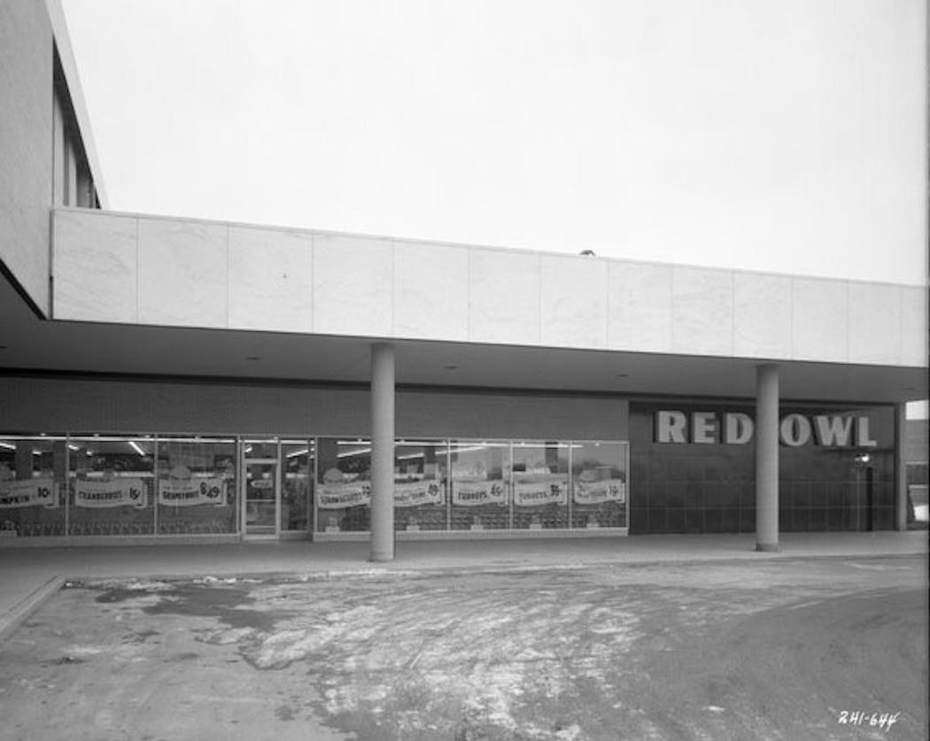 The Red Owl store at Southdale Center, which opened in 1956.