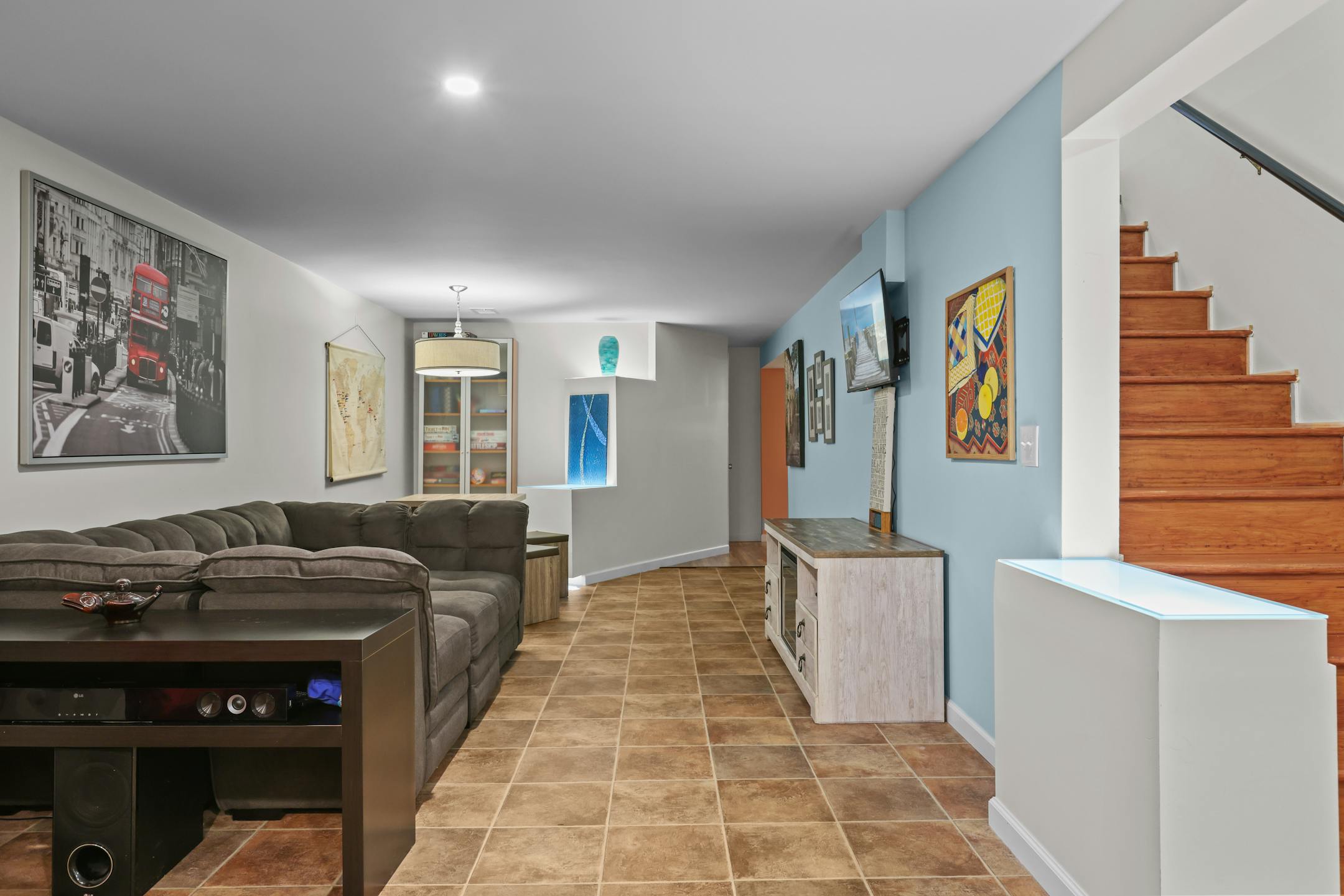 From built-in-shelving to extended fireplace mantles, a Robbinsdale rambler makes use of every square inch.