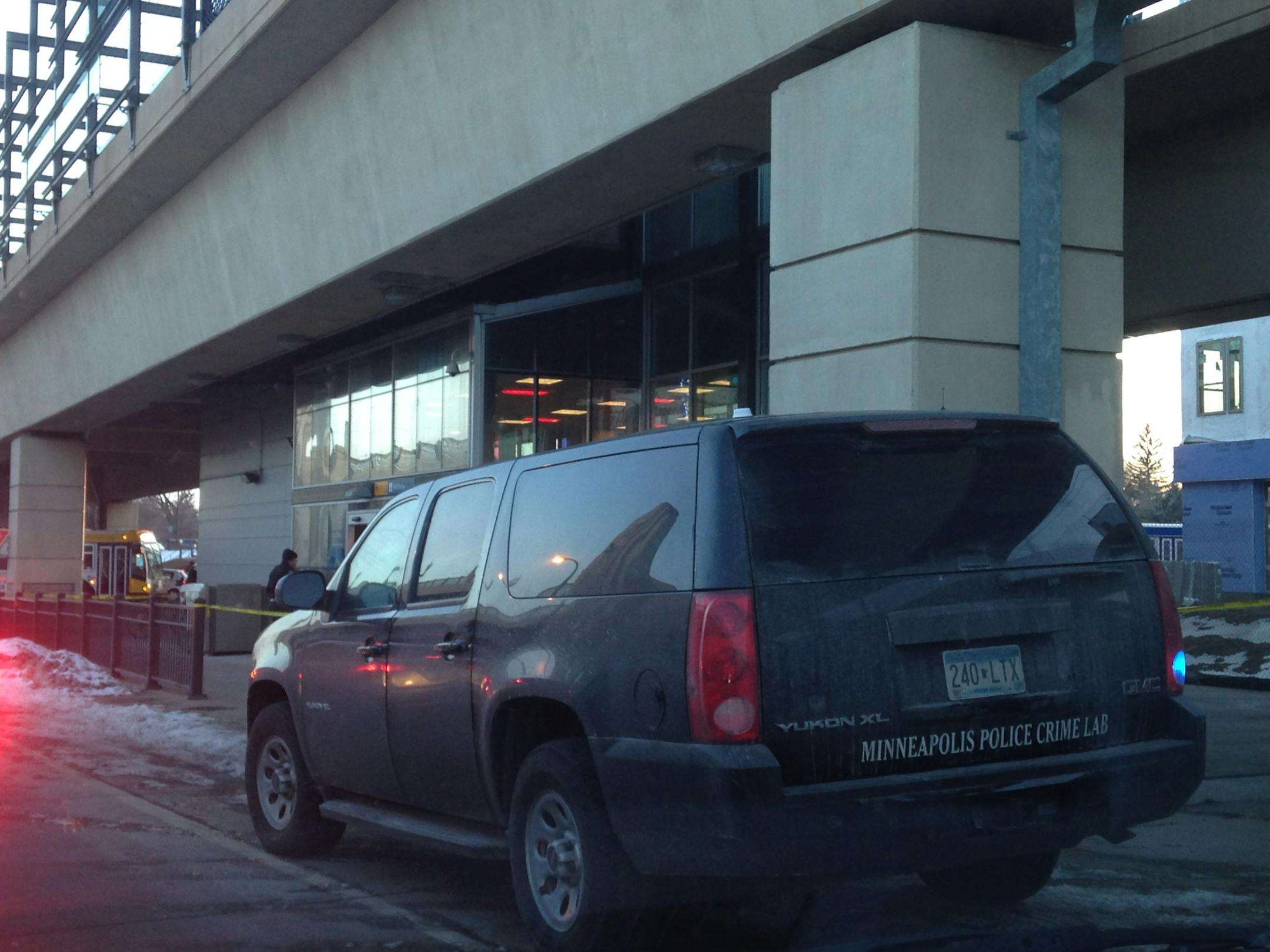 A man was fatally stabbed at the Lake Street Station light-rail stop Saturday afternoon.
