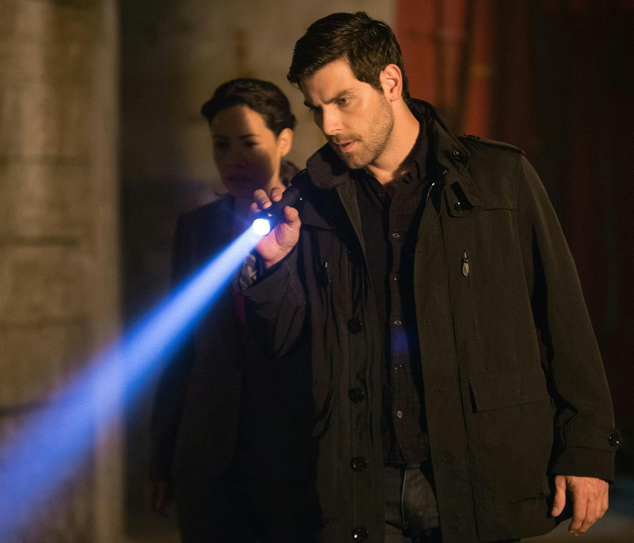 GRIMM -- "The Grimm Identity" Episode 501 -- Pictured: David Giuntoli as Nick Burkhardt -- (Photo by: Scott Green/NBC) ORG XMIT: Season:5