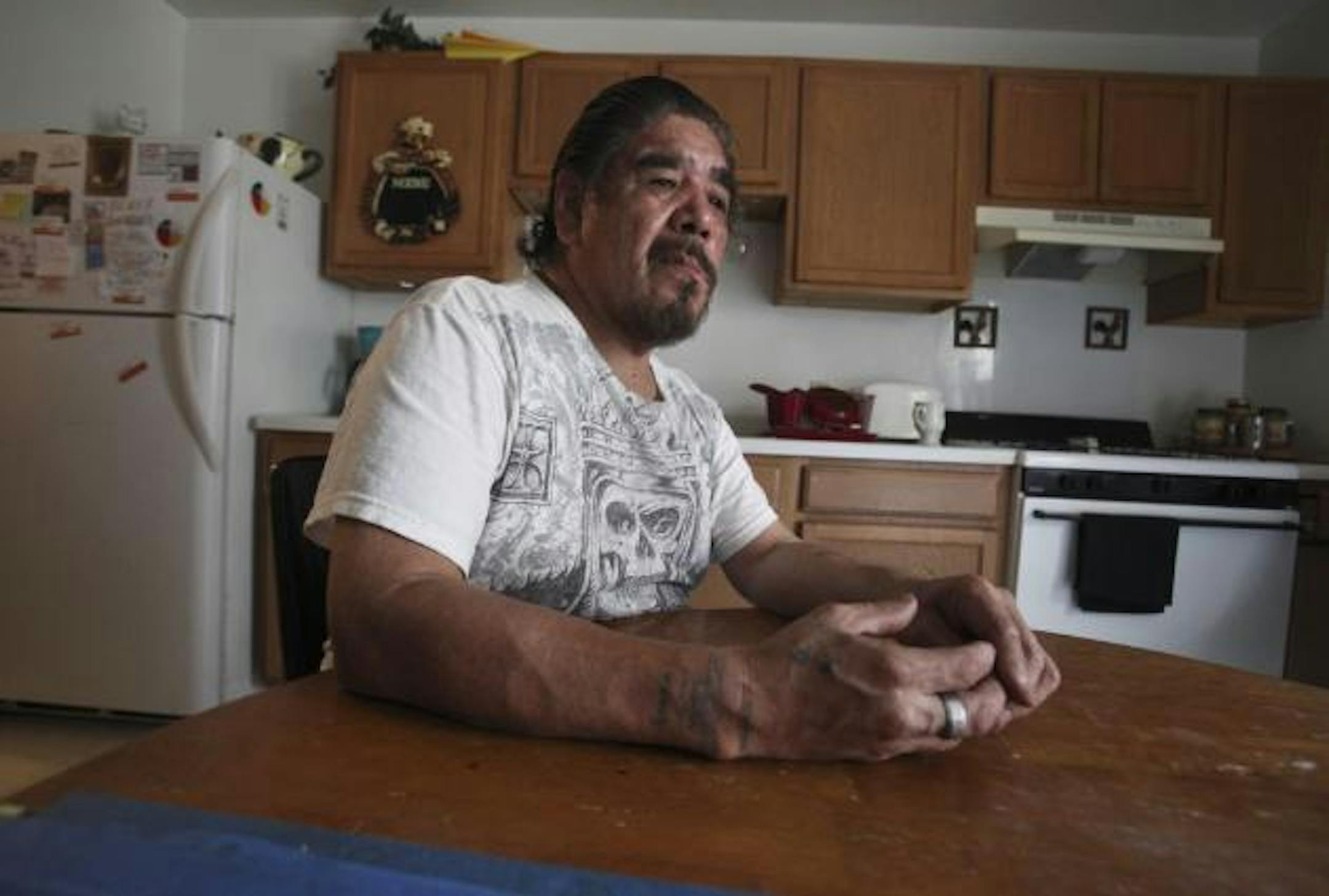 Joe Neeland, victim of police misconduct (photo by David Joles)