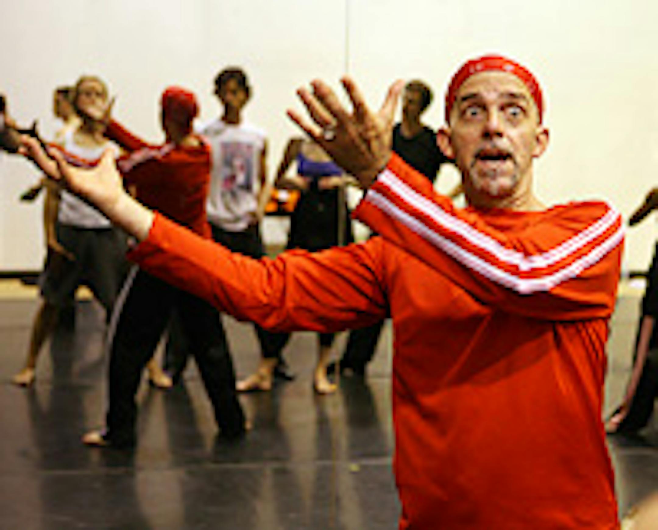 Choreographer Myron Johnson