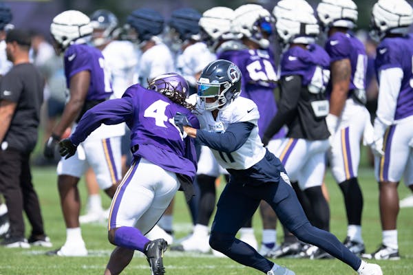 Vikings offensive line gets the test it wanted from the Titans defense