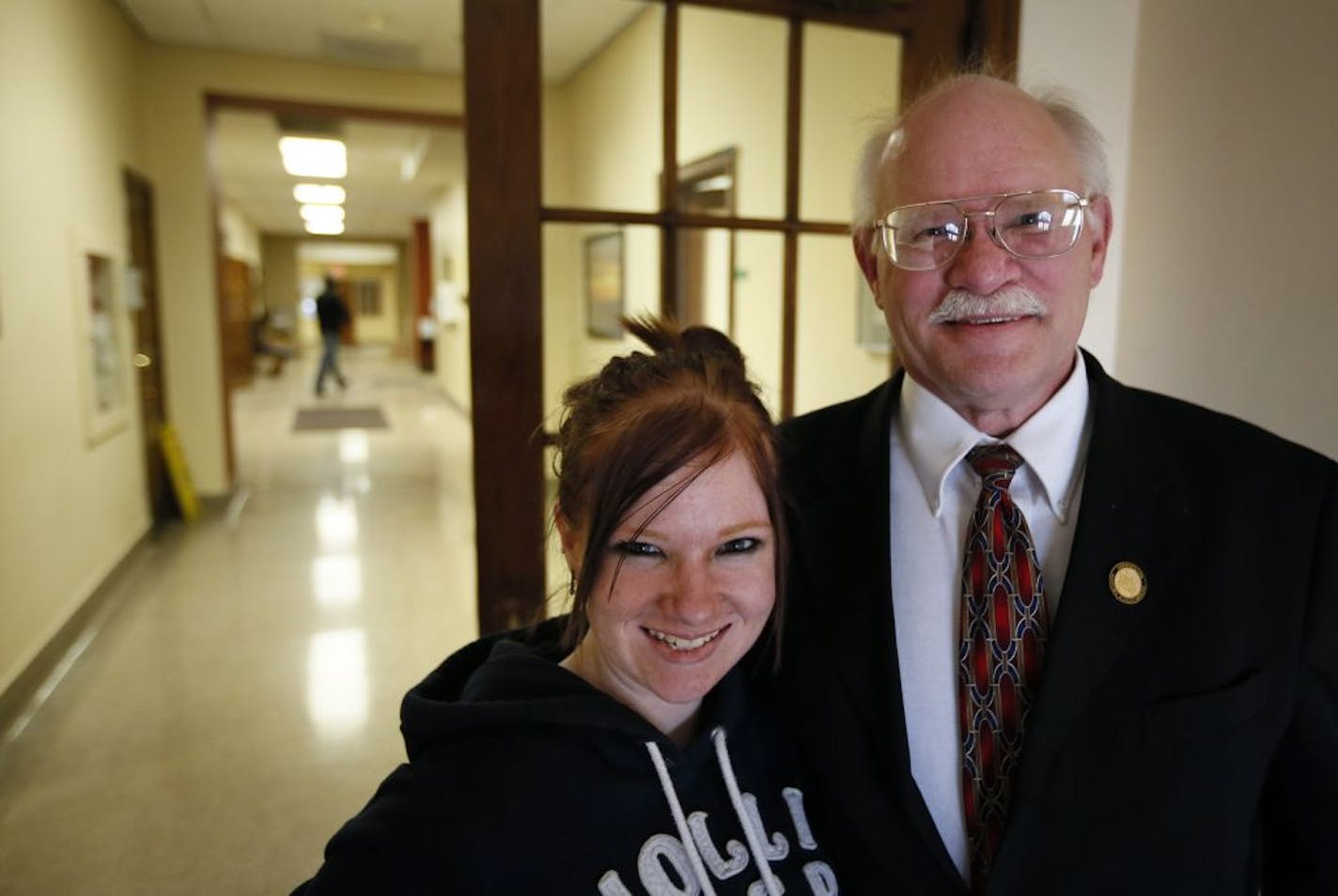 Mound Mayor Mark Hanus and his daughter Emily at Teen Challenge where Emily is putting her life back together after an addiction to Heroin. Consumed by her drug addiction, Emily Hanus turned to her parents. But it wasn't for treatment; she found herself stealing her parents' possessions to sell off for drug money. In the quiet western suburb of Mound, Hanus' story is becoming more common as heroin use spikes among teens. Mound. Mound Mayor Mark Hanus is becoming the outspoken example of the impa