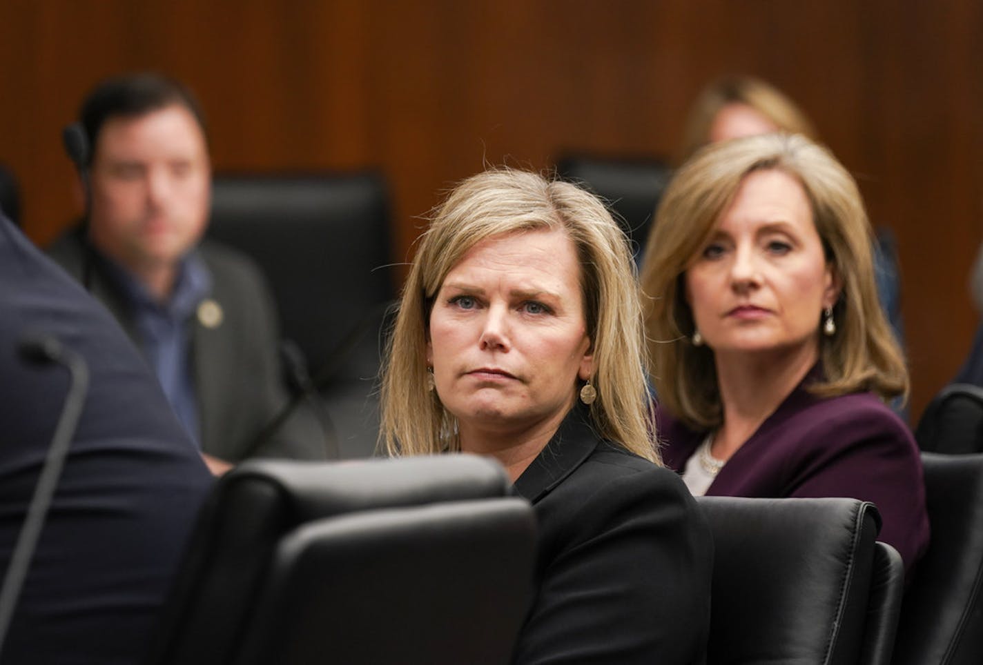 State Rep. Anne Neu, shown in December in St. Paul, helps lead candidate recruitment for the Minnesota House GOP caucus. She said she is "thrilled" with the number of women running so far.