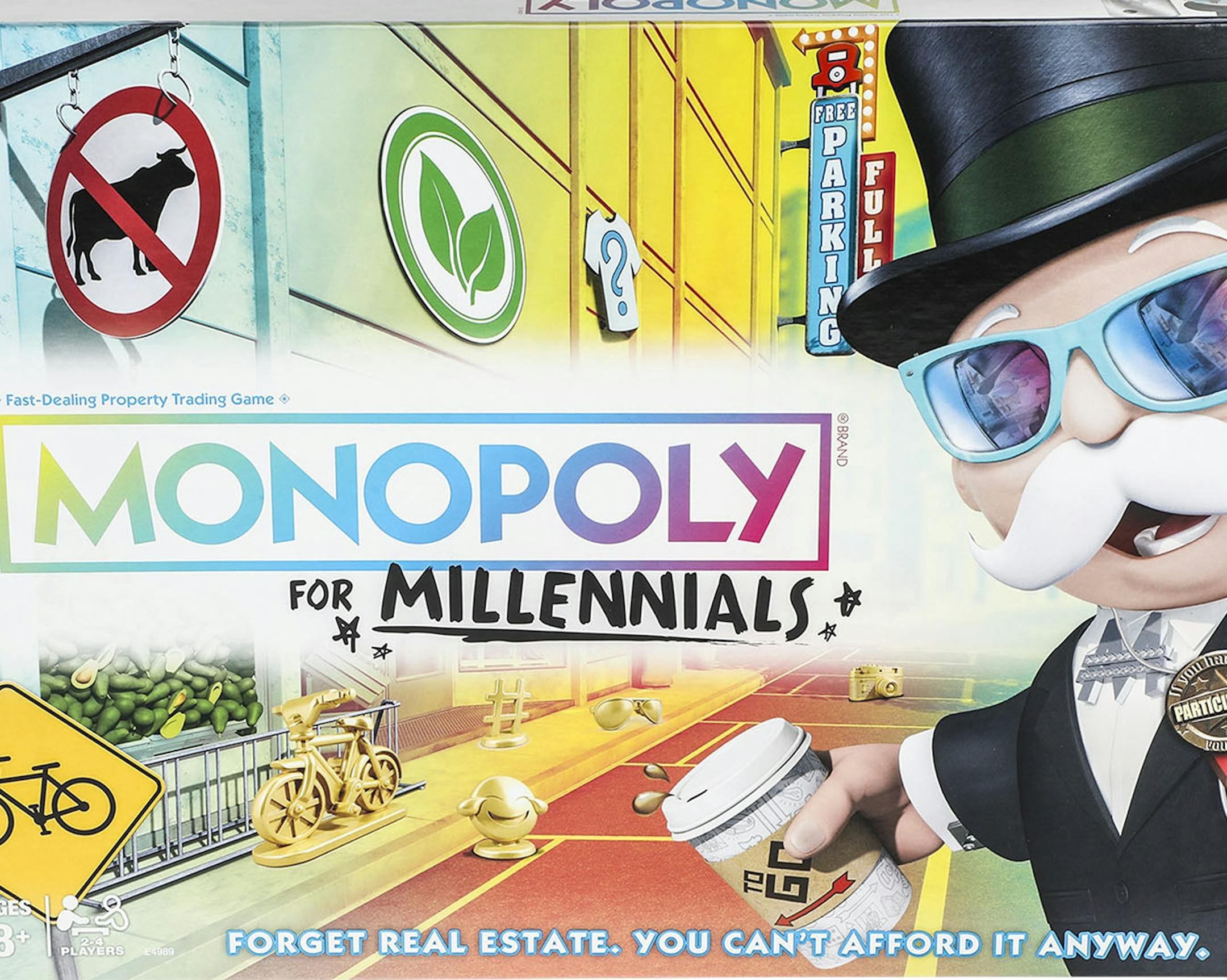 Monopoly for Millennials (Hasbro) ORG XMIT: 1246482