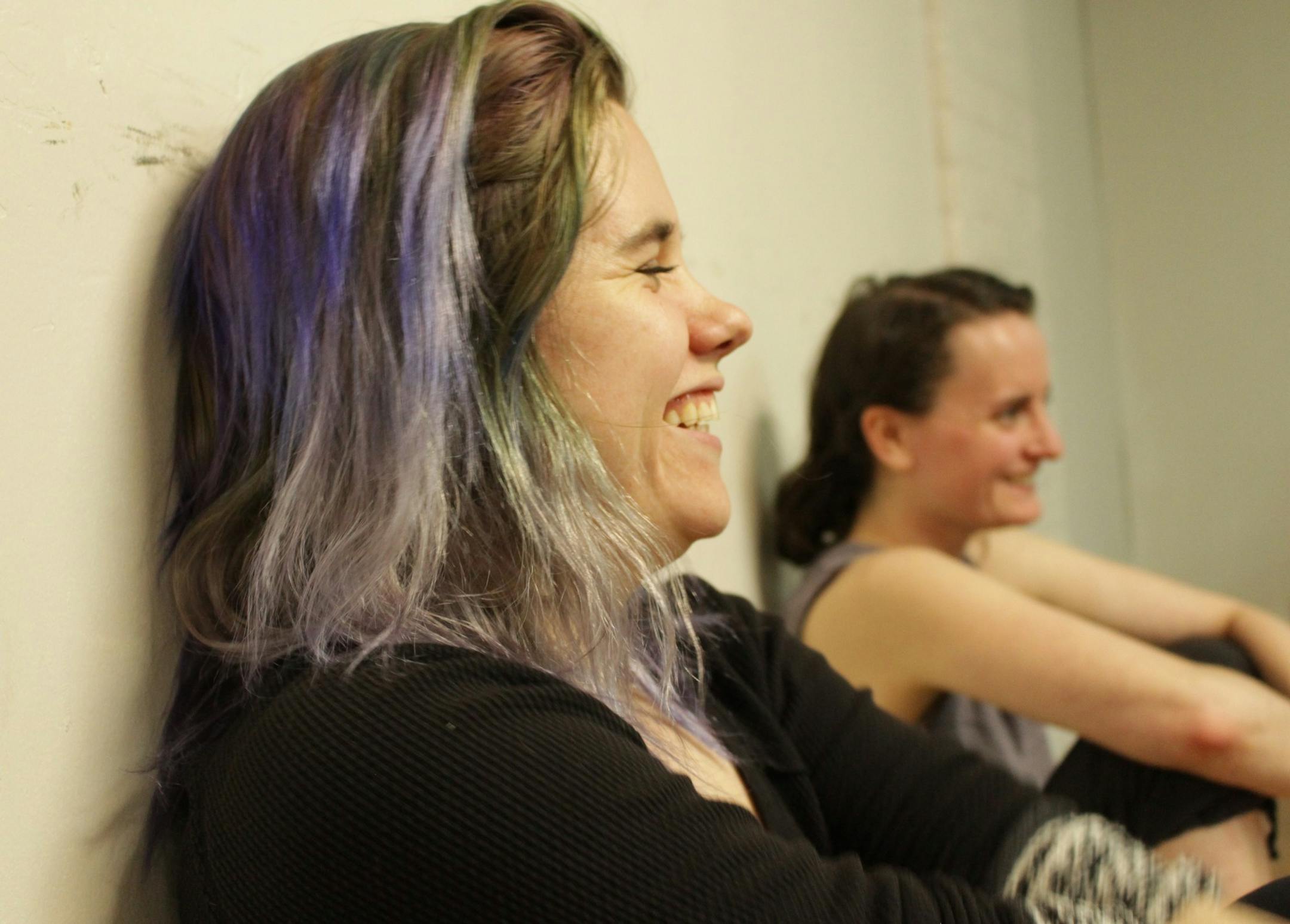 Provided by Loom Lab. Loom Lab artists Torre Edahl and Mariah Larkin