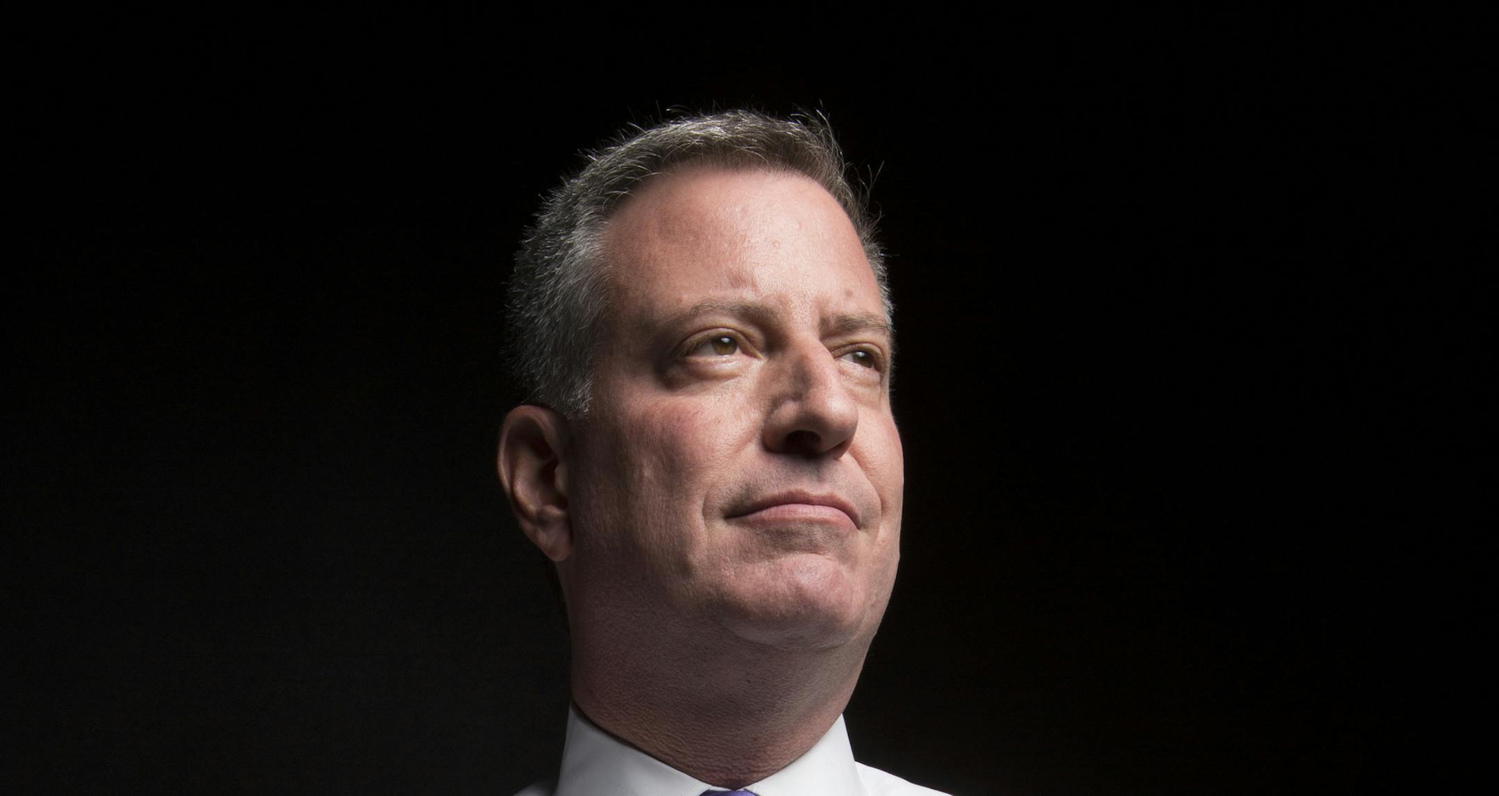 Mayoral candidate Bill De Blasio in New York, Oct. 29 2013. The Democrat says he would have a more hands-on management style than Mayor Michael Bloomberg. "Choosing top-flight people, but also keeping some reins on them, and being able and willing to intervene as needed, I think that’s the right balance." (Fred R. Conrad/The New York Times)
